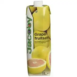 Grapefruitsaft Jacoby aus konzentrat, 6er Pack (6 x 1 l)