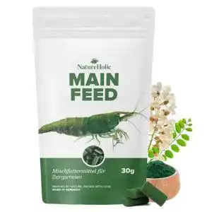 Garnelenfutter NatureHolic – Mainfeed – Futter für Wirbellose 30 g