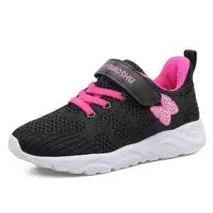 Hallenschuhe Minbei Baby Lauflernschuhe Mädchen Schwarz 32 EU