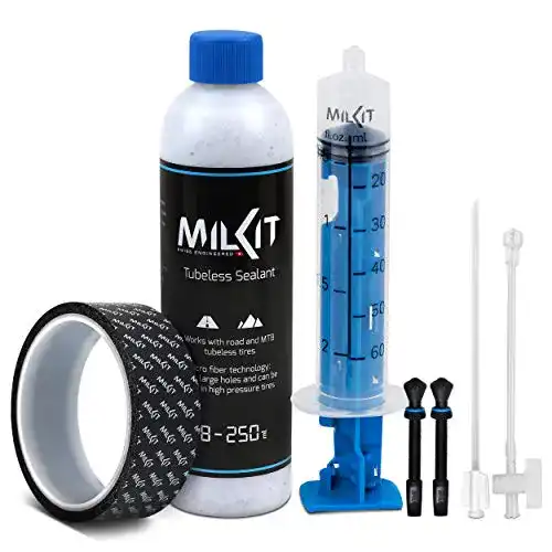 Tubeless-Milch milKit Tubeless Conversion Kit – Umrüst Set inkl.