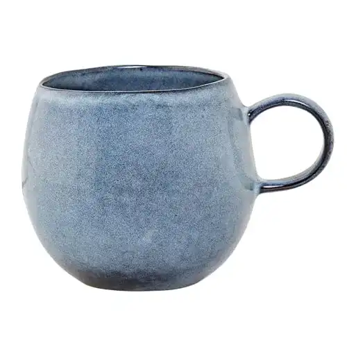 Jumbotassen Bloomingville Tasse Sandrine, blau, Keramik