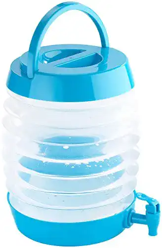 Wasserkanister mit Hahn PEARL Wasserkanister: Faltbar, 7,5 Liter