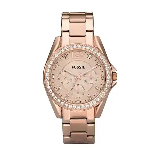 Fossil-Damenuhr Fossil Womens Watch Riley, 38mm case size