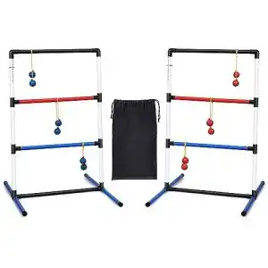 Leitergolf COSTWAY 2er Set Wurfspiel, Laddergolf Score-Tracker