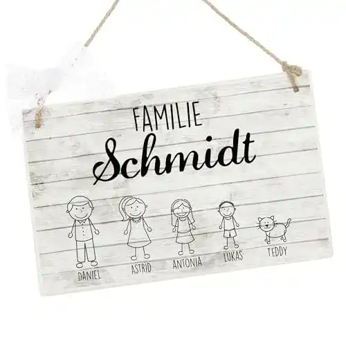Türschild Manufaktur Liebevoll Kunsthandwerk aus Holz