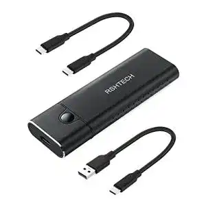 NVMe-USB-Adapter RSHTECH Aluminum M.2 NVMe SATA SSD