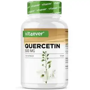 Quercetin Vit4ever, 500 mg, 120 Kapseln, 4 Monatsvorrat