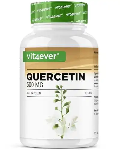 Quercetin Vit4ever, 500 mg, 120 Kapseln, 4 Monatsvorrat