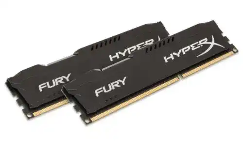 HyperX-RAM HyperX HX316C10FBK2/8 Fury Schwarz, DDR3, 8GB