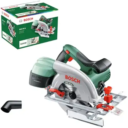 Kreissäge Bosch Home and Garden Bosch PKS 55 A, 1.200 Watt