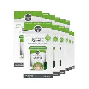 Stevia-Tabs borchers 12 x Stevia Süßstofftabletten, im Spender
