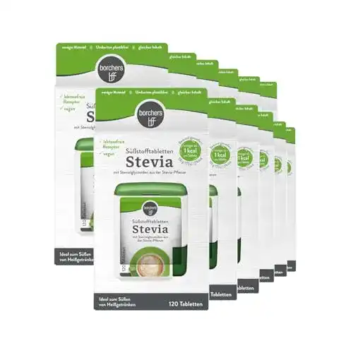 Die beste Stevia-Tabs borchers 12 x Stevia Süßstofftabletten, im Spender 2026 Test Bestseller Stevia-Tabs borchers 12 x Stevia Süßstofftabletten, im Spender