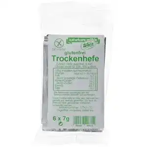 Trockenhefe Werz glutenfrei 6 Beutel á 7gr., 3 x 42 g Beutel