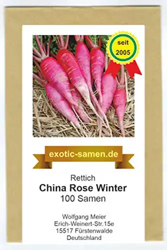 Rettich-Samen exotic-samen Rettich, Sommer- und Winterrettich