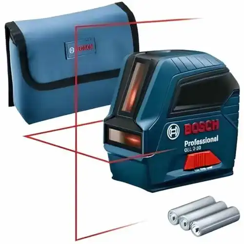 Bosch-Kreuzlinienlaser Bosch Professional GLL 2-10 roter Laser