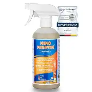 Nikotinentferner NIKO Nikotin Profi [500ml] Sprühflasche