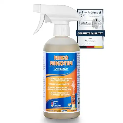 Nikotinentferner NIKO Nikotin Profi [500ml] Sprühflasche