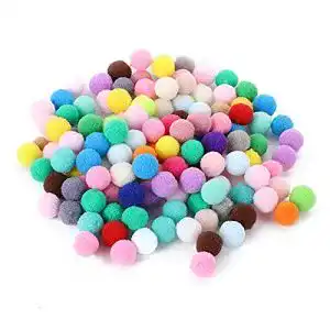 Pompons lurora2021 Bunte Flauschige Pom 20mm Pombälle
