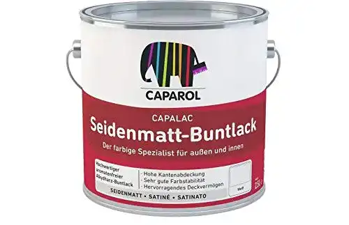Caparol-Farbe Caparol Capalac Seidenmatt Buntlack 2,5 Liter Farbwahl