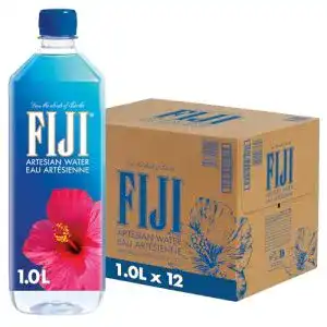 Quellwasser Fiji Water 1 l, natürlich, 12er Pack