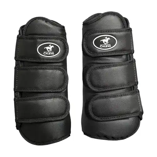 Die beste Dressurgamasche CALEVO - Dressur Gamaschen Protect - Vorne 2026 Test Bestseller Dressurgamasche CALEVO – Dressur Gamaschen Protect – Vorne