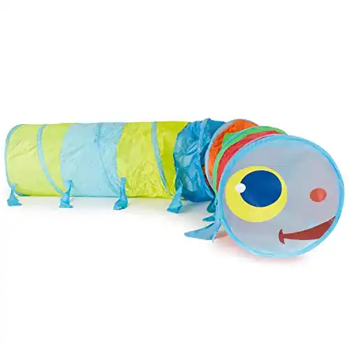 Krabbeltunnel Bieco XXL ab 1 Jahr | 250 x 46 cm | Spieltunnel
