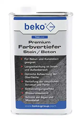 Die beste Farbvertiefer-Naturstein beko TecLine Stein/Beton 1 Liter 2026 Test Bestseller Farbvertiefer-Naturstein beko TecLine Stein/Beton 1 Liter