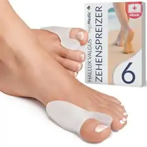 Zehenspreizer YOGAMEDIC Silikon Transparent [6x], Ebook