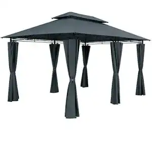 Pavillon (3×4) Casaria Pavillon Topas 3x4m Wasserabweisend