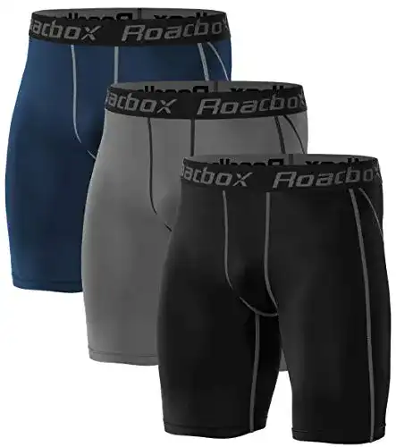 Kompressions-Laufhose Roadbox 3er Pack Kompressionsshorts