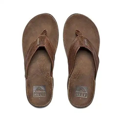 Reef-Zehentrenner Reef Herren J-Bay III Sandalen, Braun (Camel)