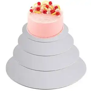 Cake Board NACAIKJ 4er Rund 30cm 25cm 20cm 15cm