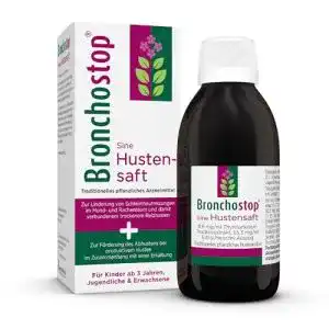Mittel gegen Reizhusten Bronchostop Sine Hustensaft 200 ml