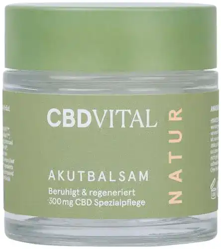 Hanfsalbe CBDVITAL by VITRASAN CBD Akutbalsam Creme | 100% Bio