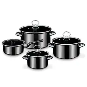 GSW-Töpfe GSW 255417 PROFI-BLACK-STAR Topf-Set 4-teilig