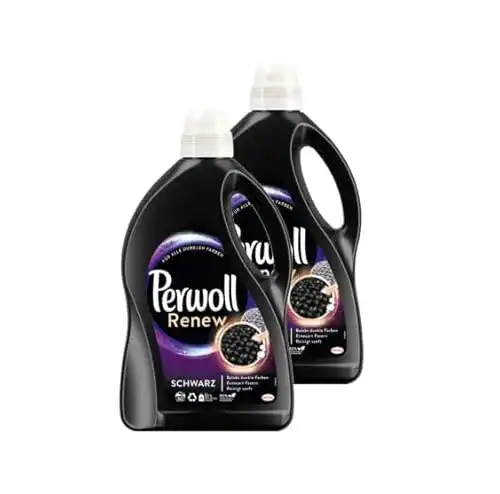 Perwoll-Flüssigwaschmittel Perwoll Renew Schwarz, 2x