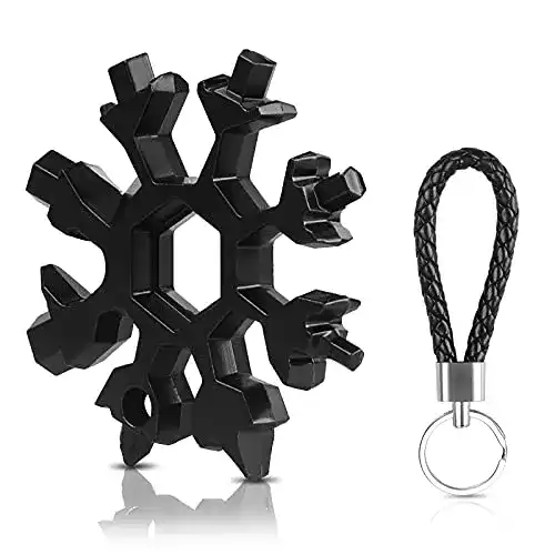 Schneeflocke Werkzeug Hoiny Schneeflocken Multitool, 18-in-1