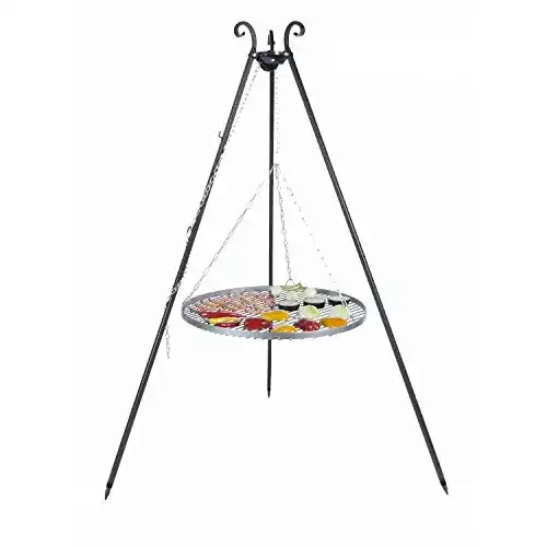 Schwenkgrill Farmcook Dreibein mit 70cm Stahl-Rost