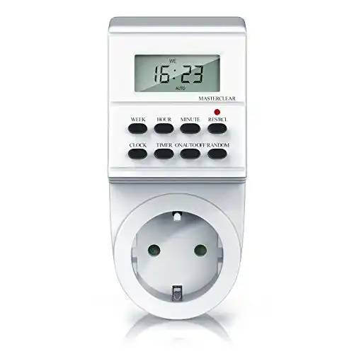 Digitale Zeitschaltuhr CSL-Computer – Timer 1,5 Zoll LCD-Display