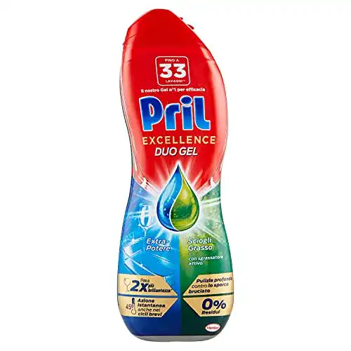 Pril-Spülmittel Pril Gold Geschirrspülgel Schmelzfett, 600 ml
