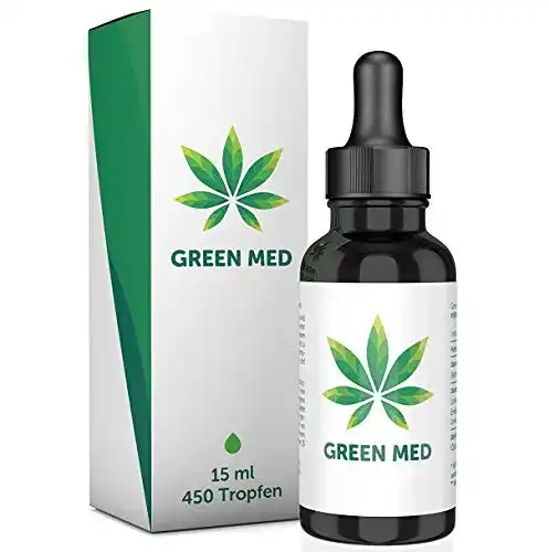 Hanföl-Tropfen HEGG GREEN MED ® 15 Oil, 450 Tropfen