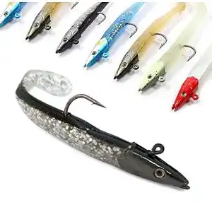 Gummifisch Croch 10 x Set 11cm 18.5g zum Zanderangeln Raubfischangeln