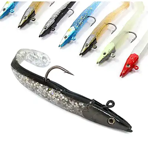 Gummifisch Croch 10 x Set 11cm 18.5g zum Zanderangeln Raubfischangeln