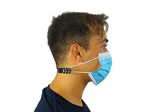 Maskenhalter KMINA – (20 Stück), Mundschutz, Maskenverlängerung