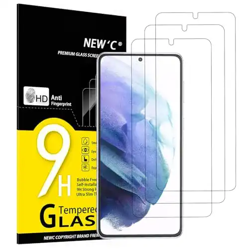 Samsung-Galaxy-S21-Ultra-Panzerglas NEW’C 3 Stück, Schutzfolie