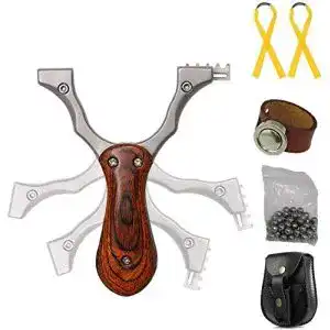 Steinschleuder Toparchery Set:Pocket Shot Slingshot Schleuder