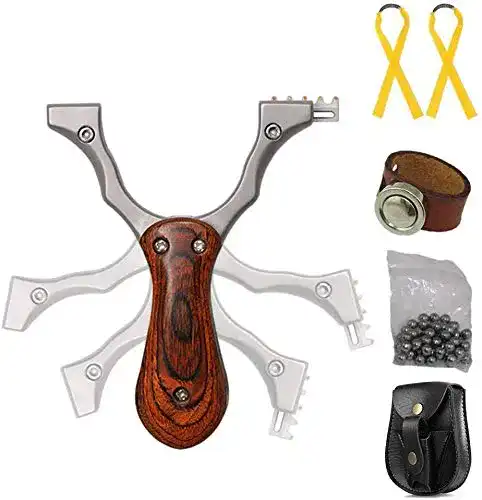 Steinschleuder Toparchery Set:Pocket Shot Slingshot Schleuder