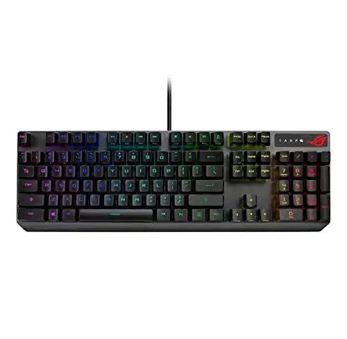 Asus-Tastatur ASUS ROG Strix Scope RX optische Gaming Tastatur