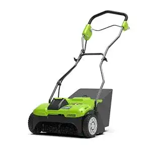 Vertikutierer mit Lüfterwalze Greenworks G40DT35 Akku