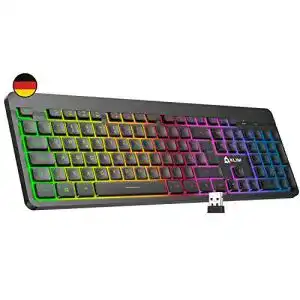 Wireless-Gaming-Tastatur KLIM Light V2 Gaming Tastatur Kabellos